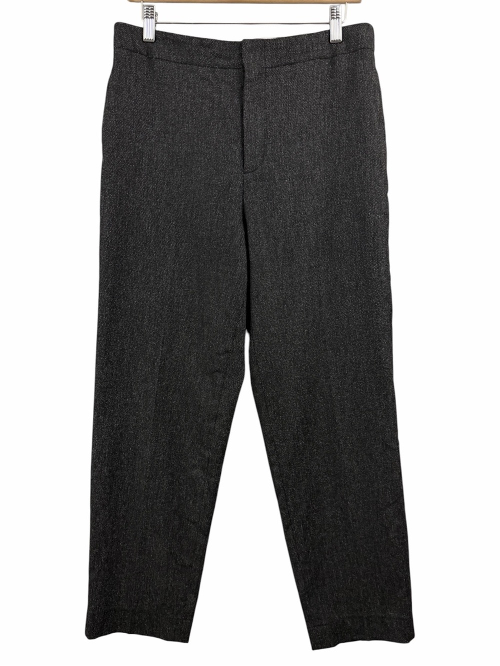 Club Monaco Ryanne Ankle Trousers Charcoal Black Size 8
